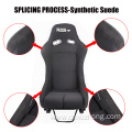 Racing Seat with Adjustable Mounting Brackets